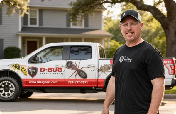 owner standing in front of truck