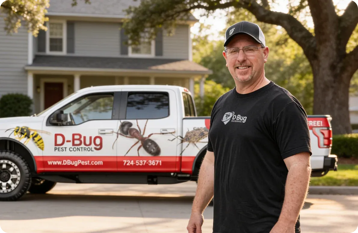 owner standing in front of truck