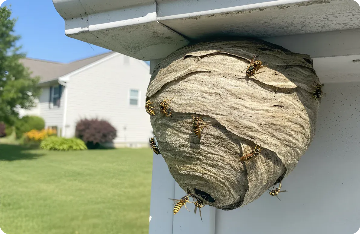 wasp nest